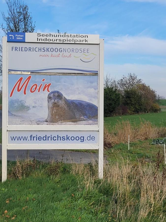 Deichwohnung Strandweg 7 Фрідерікског-Шпітц Екстер'єр фото