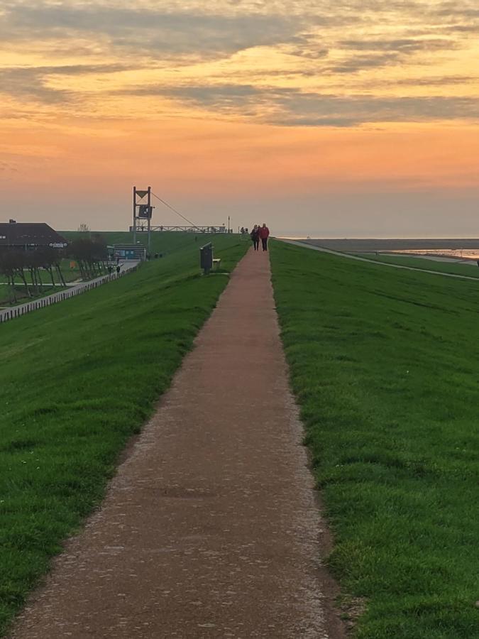 Deichwohnung Strandweg 7 Фрідерікског-Шпітц Екстер'єр фото