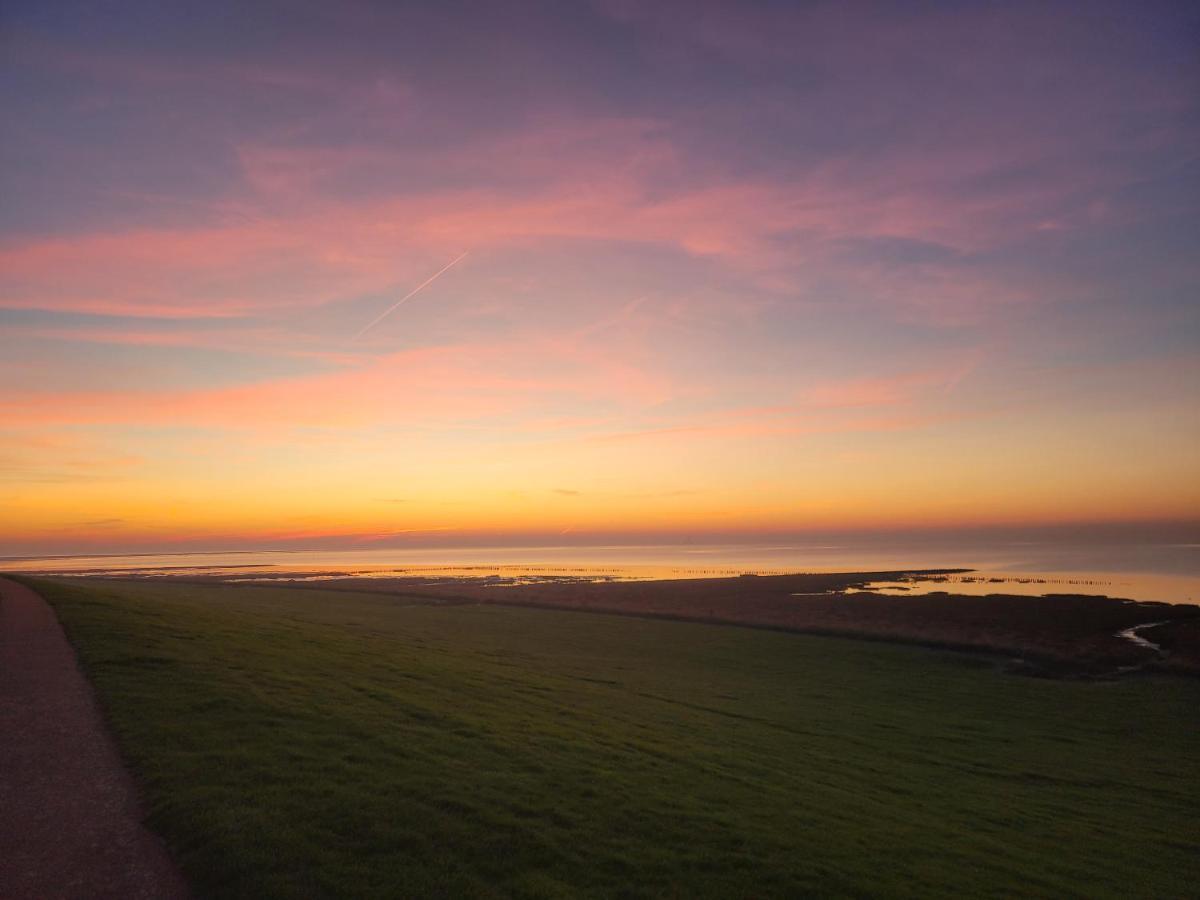 Deichwohnung Strandweg 7 Фрідерікског-Шпітц Екстер'єр фото